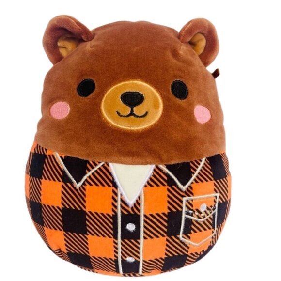 8" Squishmallows OMAR brown Bear 🐻 - Picture 1 of 6